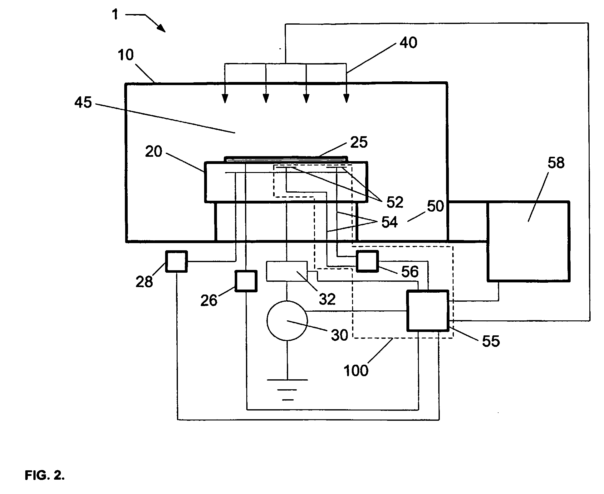 Method and system for arc suppression in a plasma processing system