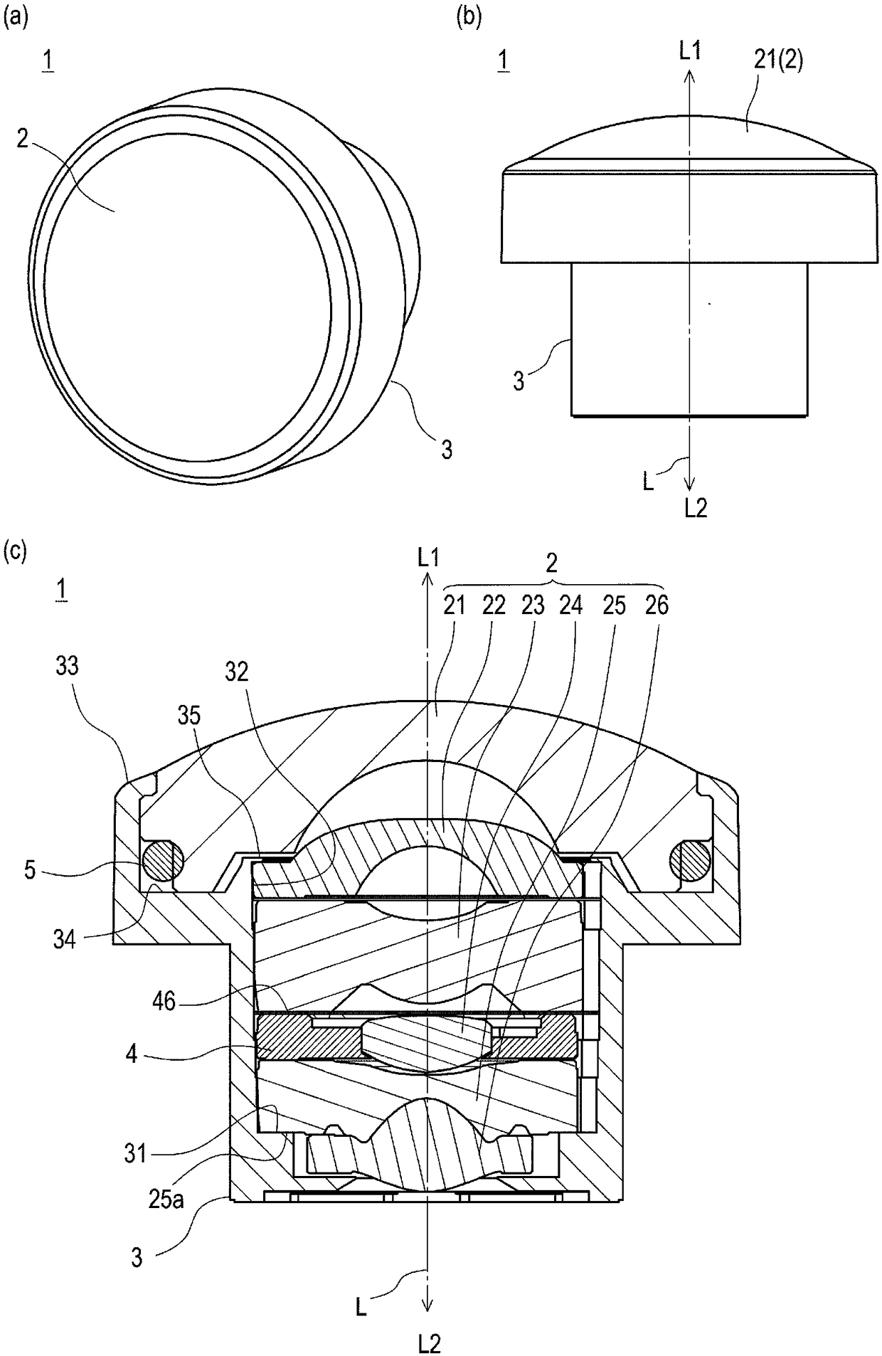 Lens unit and manufacturing method