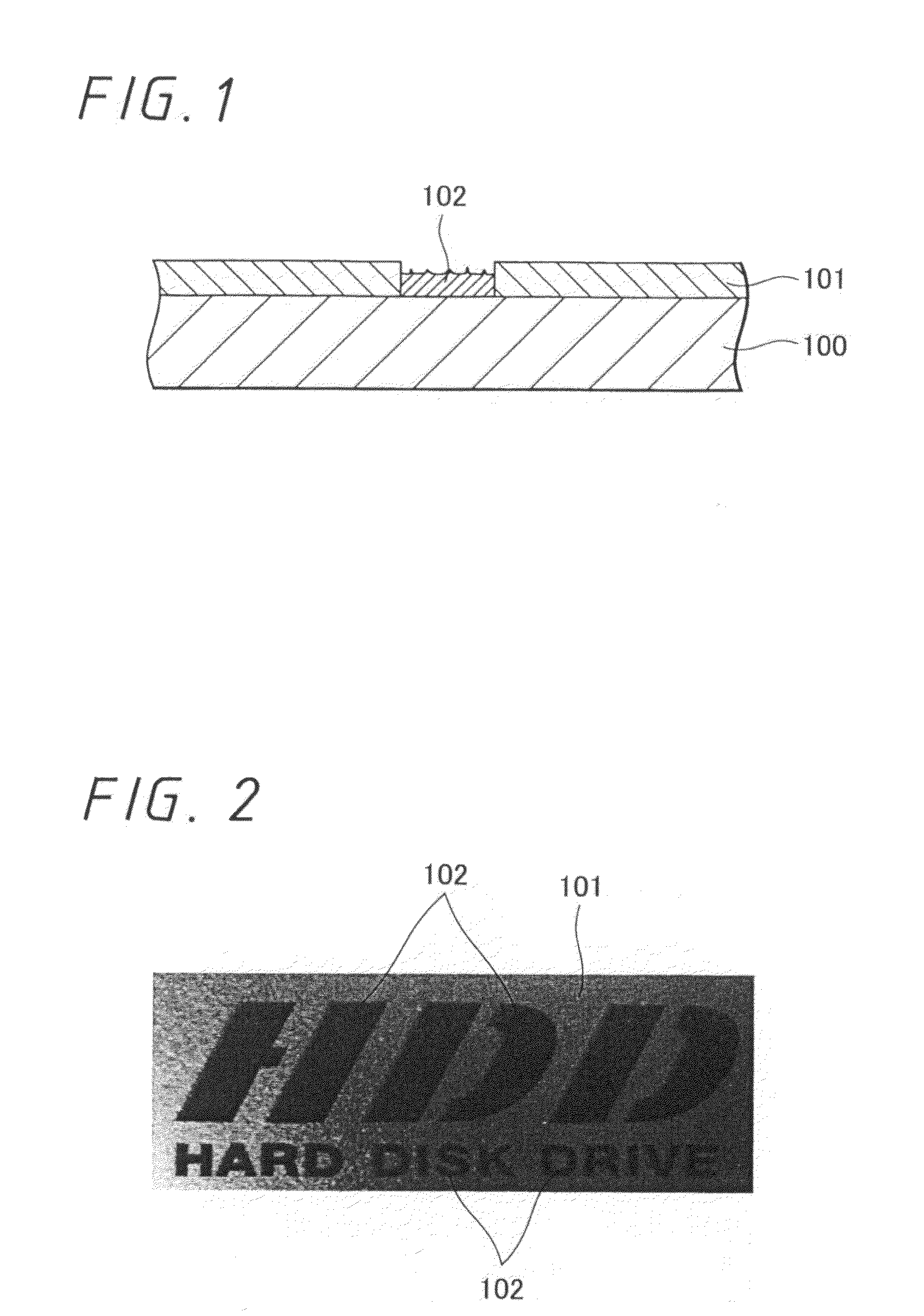 Coated-product with marking, process for manufacturing the same, and enclosure for electronic apparatus