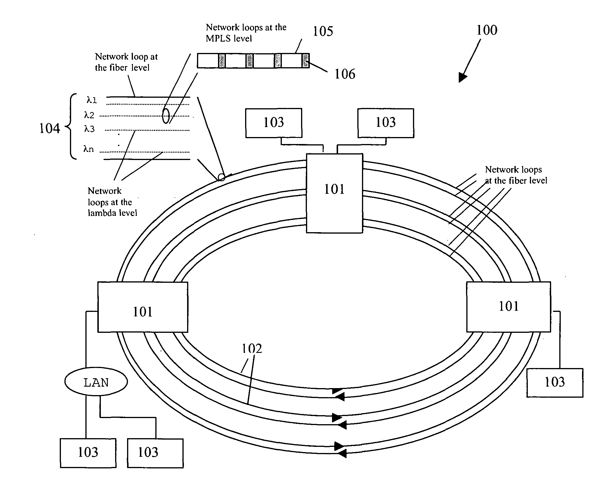 Method and system for enabling recovery of data stored in a computer network; a method and a system for recovering data stored in a computer network