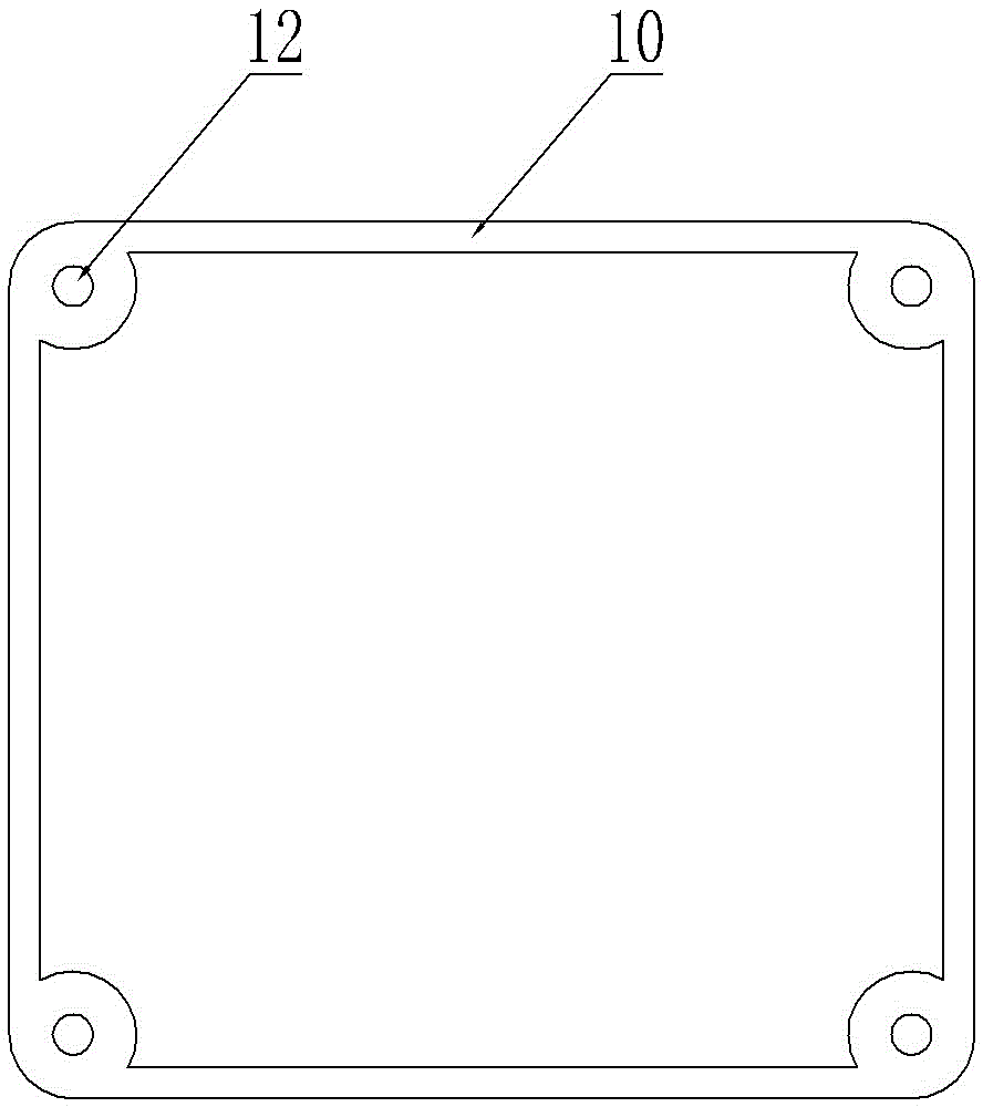 Multi-connection tool clamp of motor housing