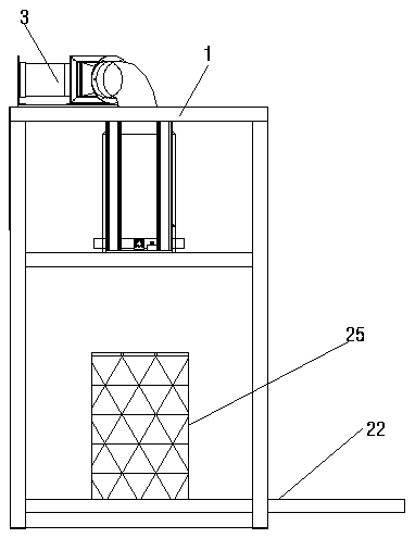 Big bag filling device capable of preventing bag falling