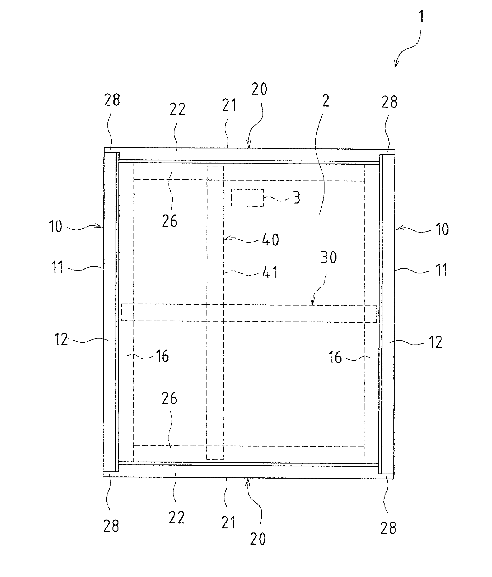 Solar module, solar module support, and photovoltaic power generation system