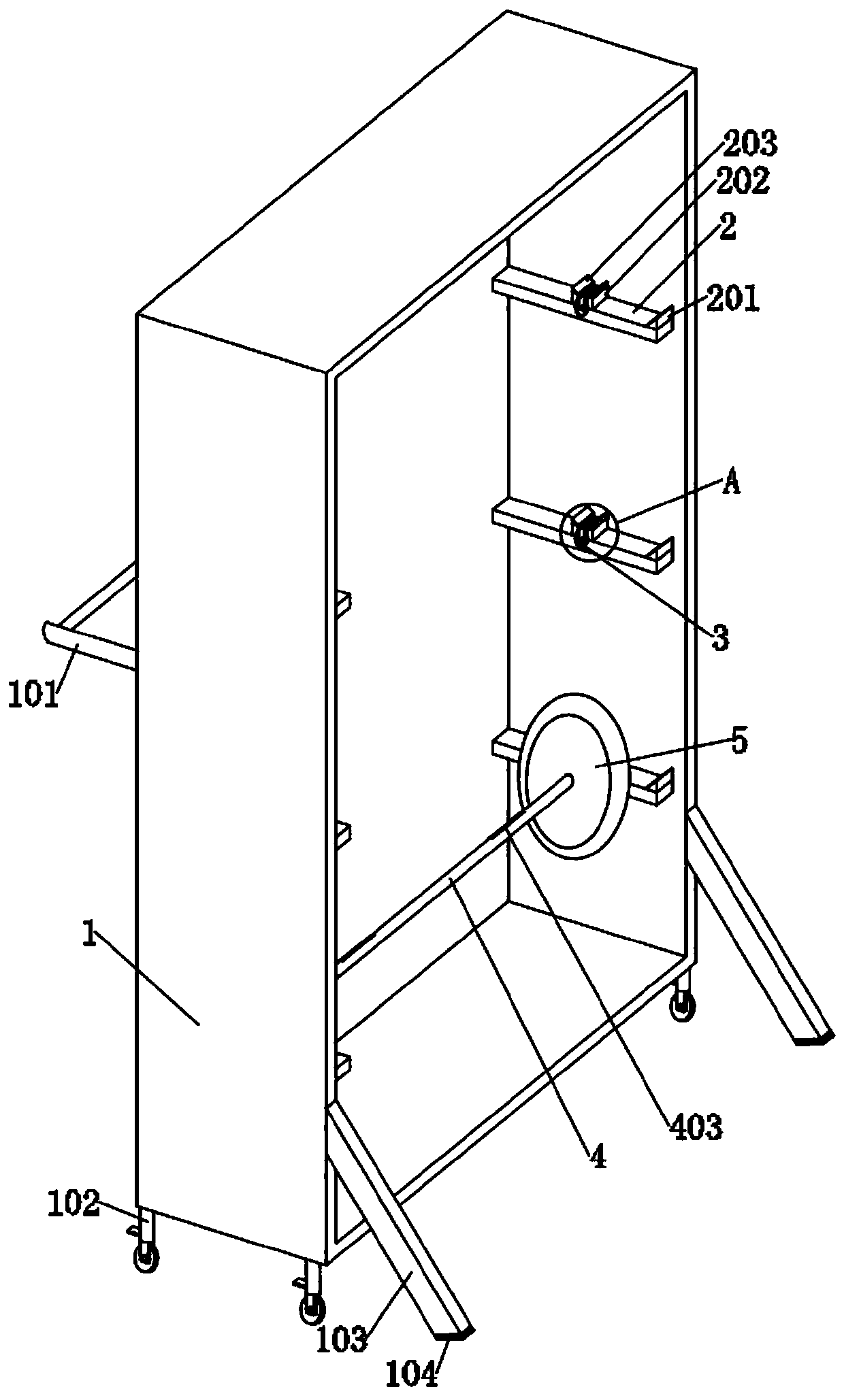 Multilayer coil cradle structure for automobile seat bushing production