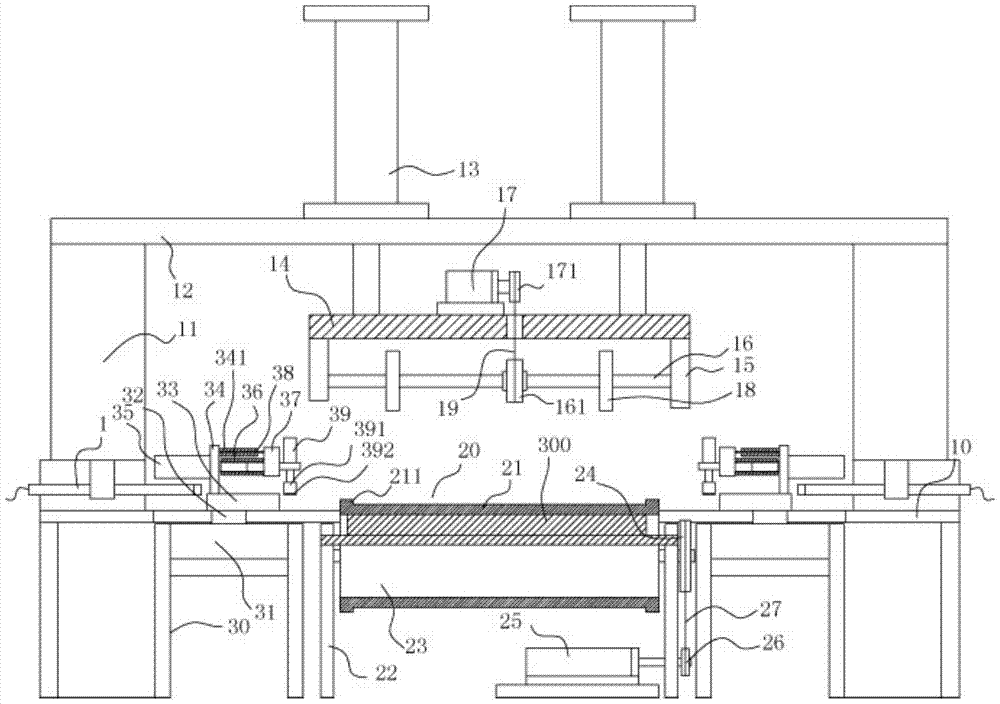 An indentation mechanism for automatic compression of cardboard for corrugated boxes