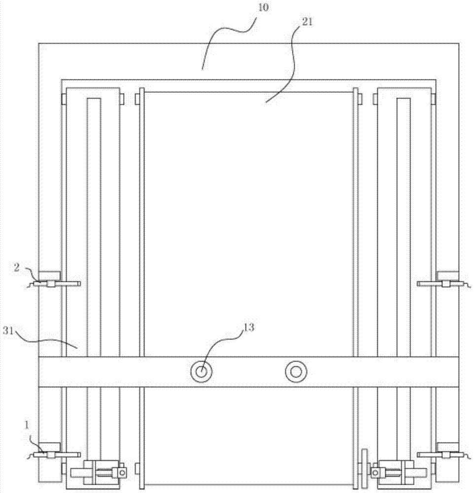 An indentation mechanism for automatic compression of cardboard for corrugated boxes