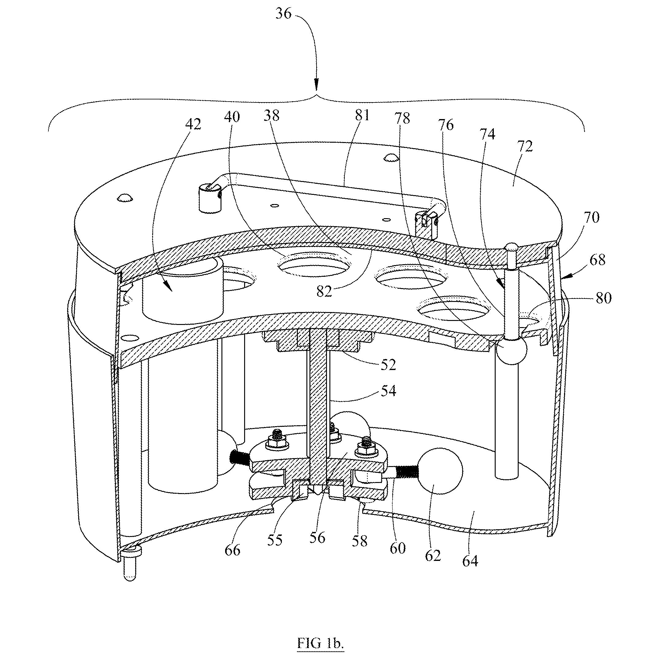 Agitation Apparatus with Interchangeable Module and Impact Protection Using Reactive Feedback Control