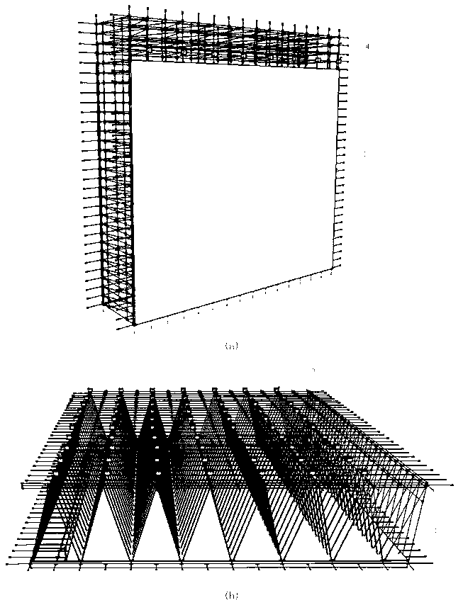 Permanent shuttering cast-in-place extra light concrete self-insulation composite wall body and construction technology