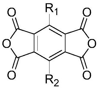 Polyimide composite glue, black matte polyimide material and its preparation and application