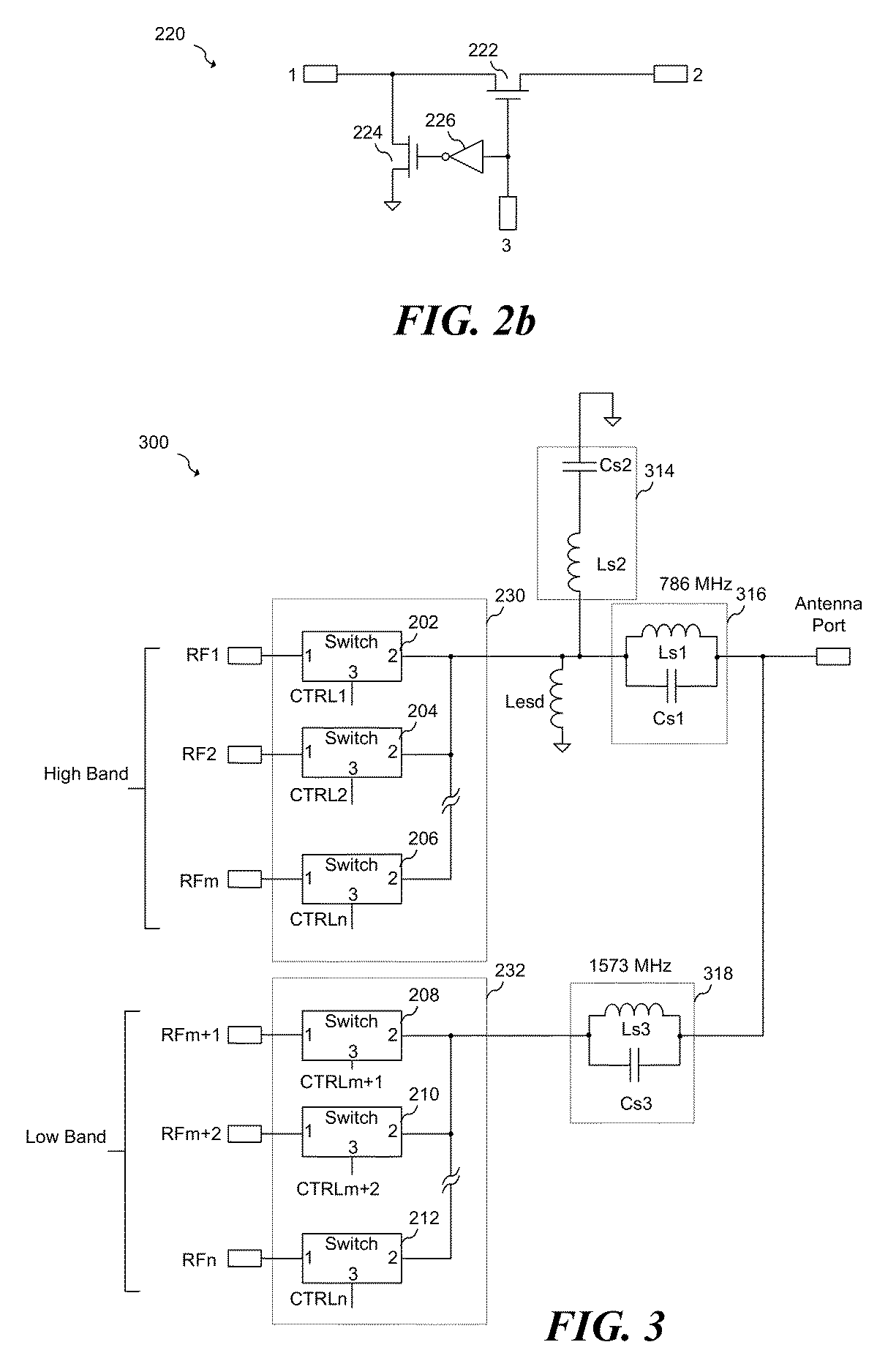 System and method for a radio frequency switch