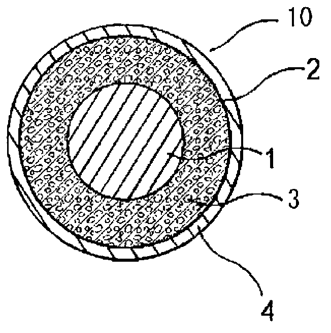 Insulated electric wire, electric device, and process for production of insulated electric wire