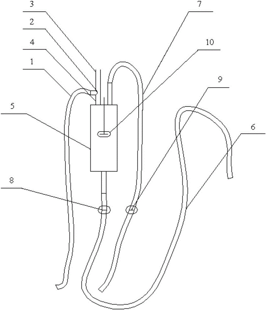 Liquid delivery device and device for adding grinding liquid into grinding disc