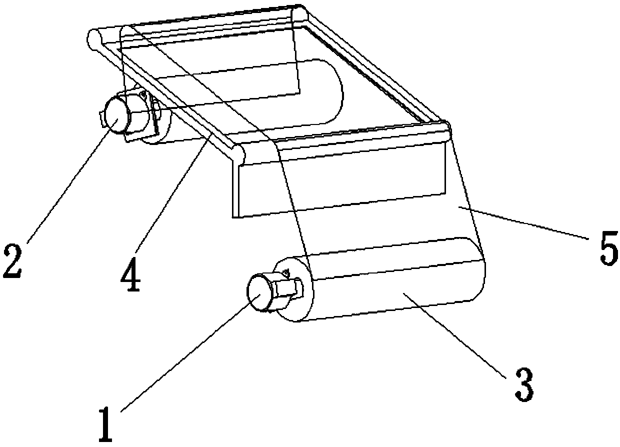 Primary filter screen device of fresh air ventilator