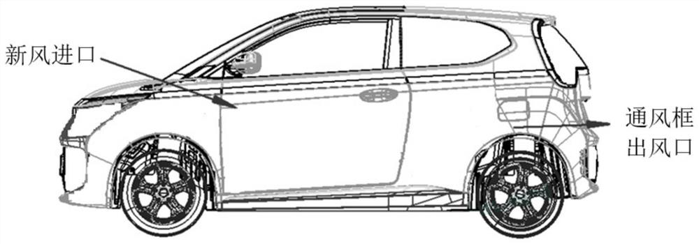 Intelligent ventilation control method of hydrogen energy automobile, terminal equipment and storage medium