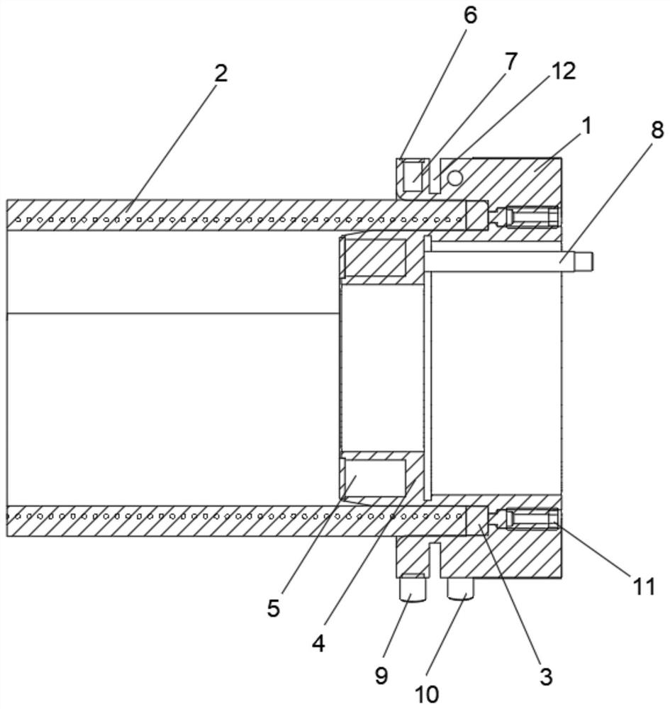 Pipe end sealing device incapable of steel-plastic composite pipe