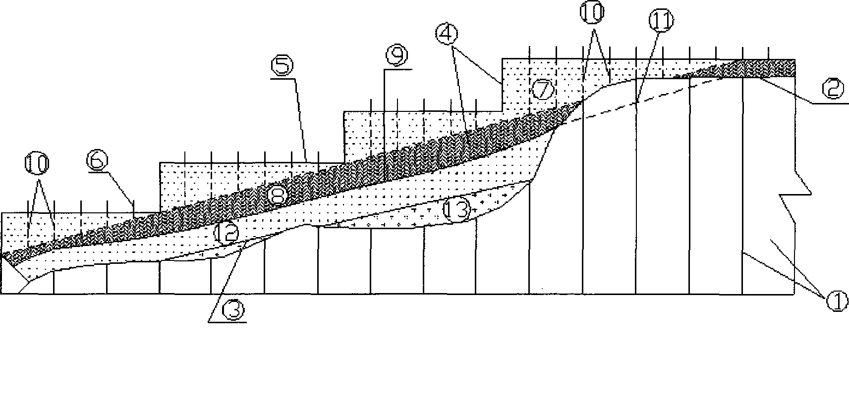 Method for manufacturing conducting solution simulation test model for studying three-dimensional seepage field of dam