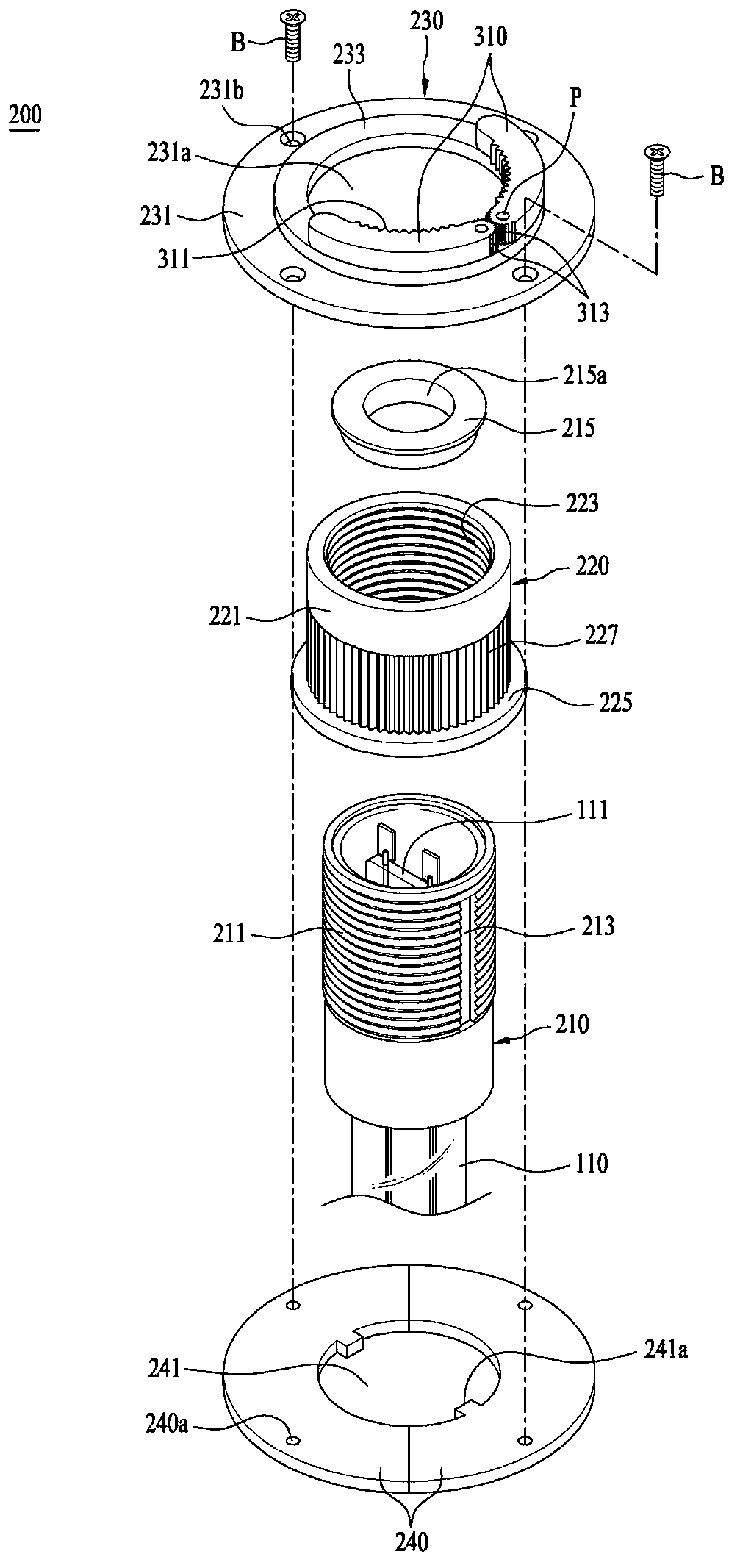 Carbon heater with mobile quartz tube