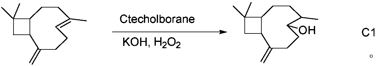 Furoic acid beta-caryophyllene-5-ester compound as well as preparation method and application of furoic acid beta-caryophyllene-5-ester compound