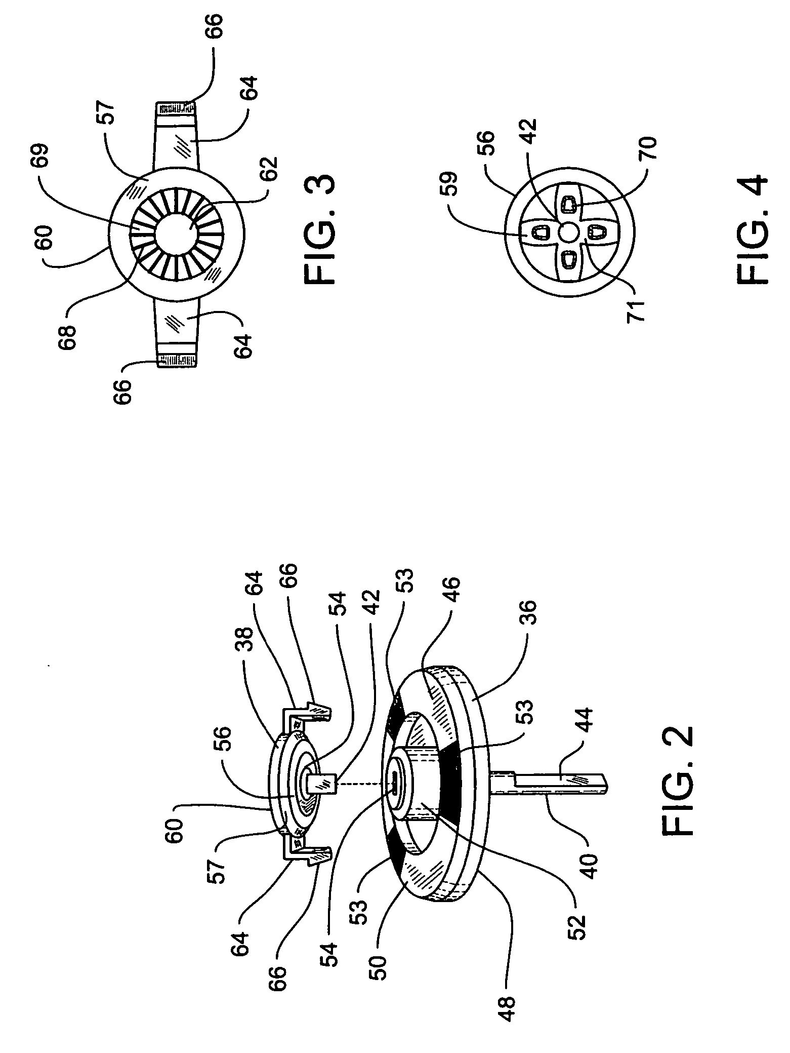 Damper and an assembly therewith