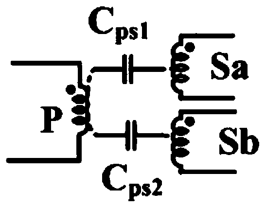 Low emi asymmetric center tap rectifier circuit