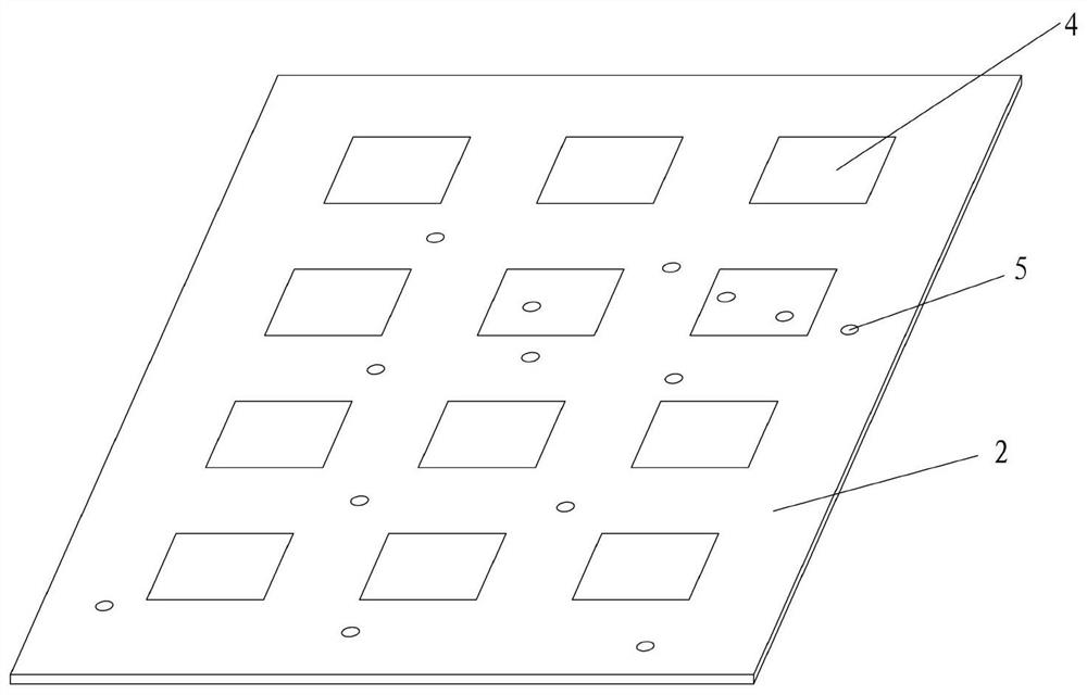 Embedded degradable film direct-seeding system for crop direct-seeding and application