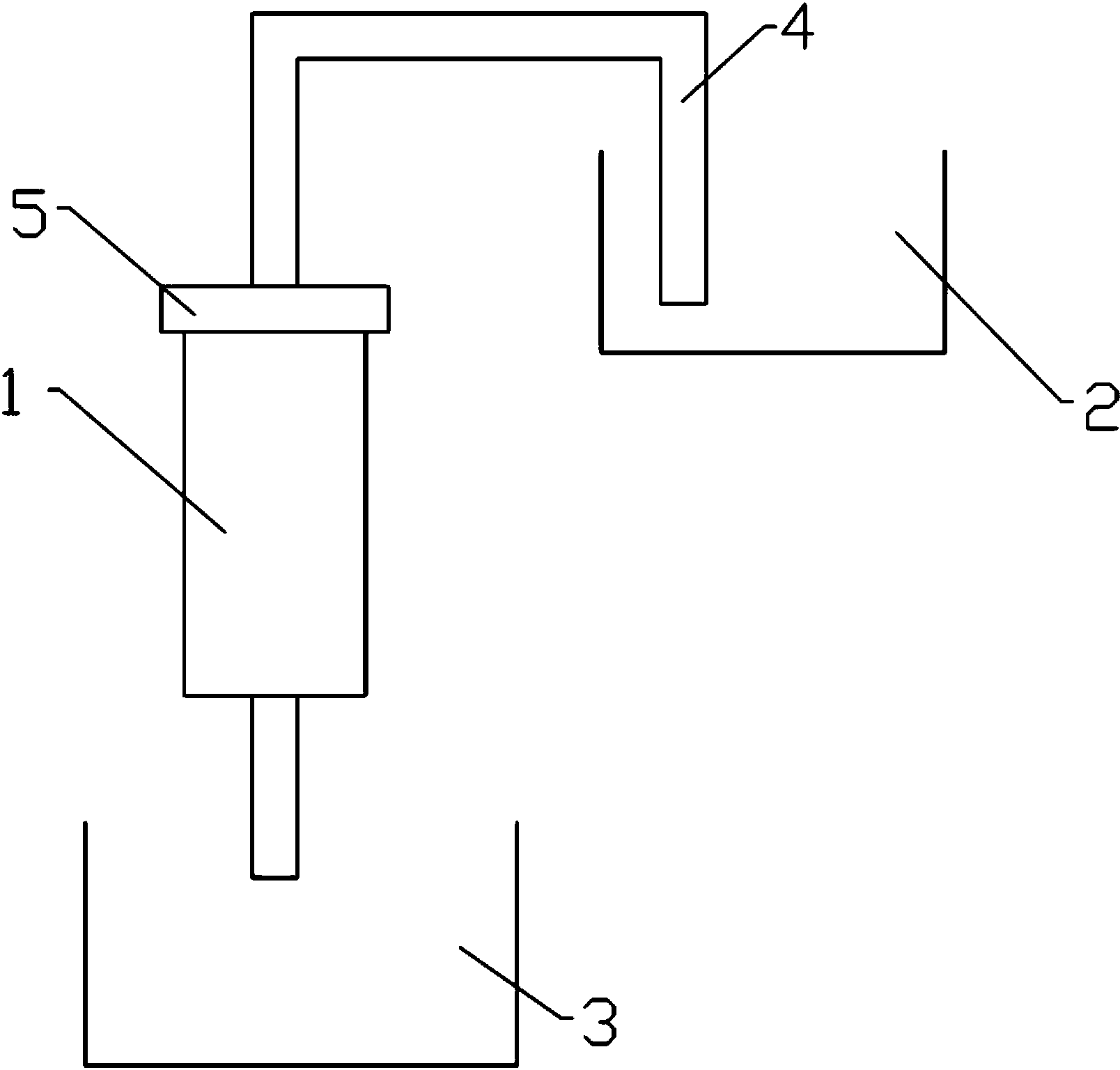 Improved automatic loading gravity column