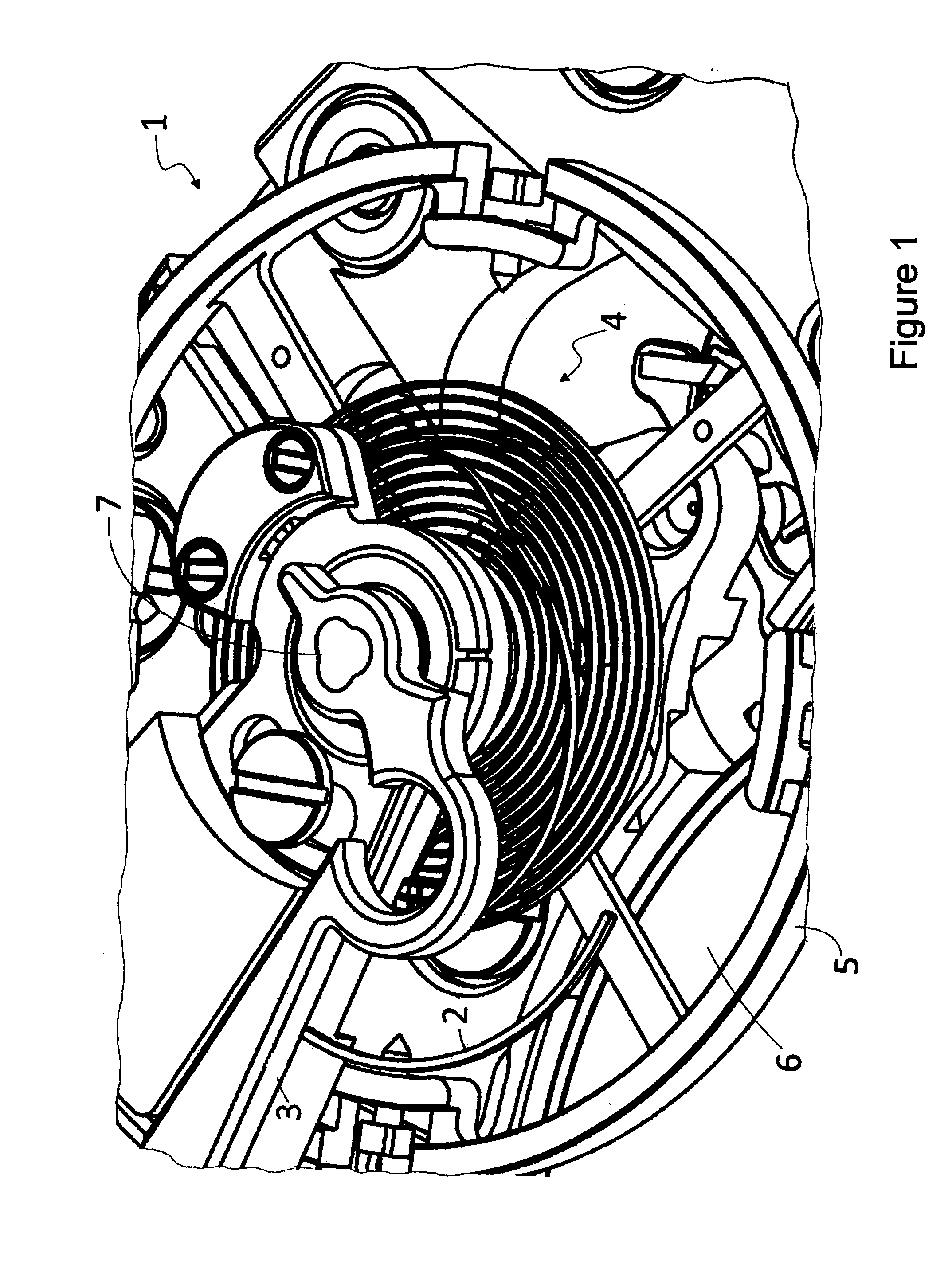 Method for checking the identity of a mechanical watch movement