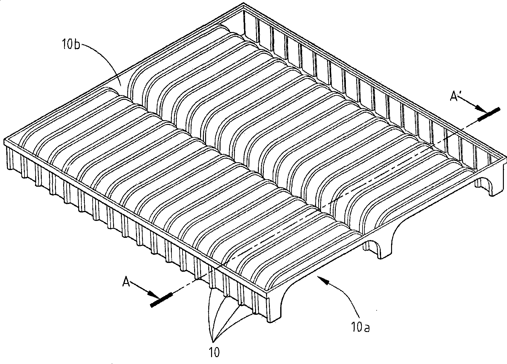 Pallet structure and manufacturing method thereof