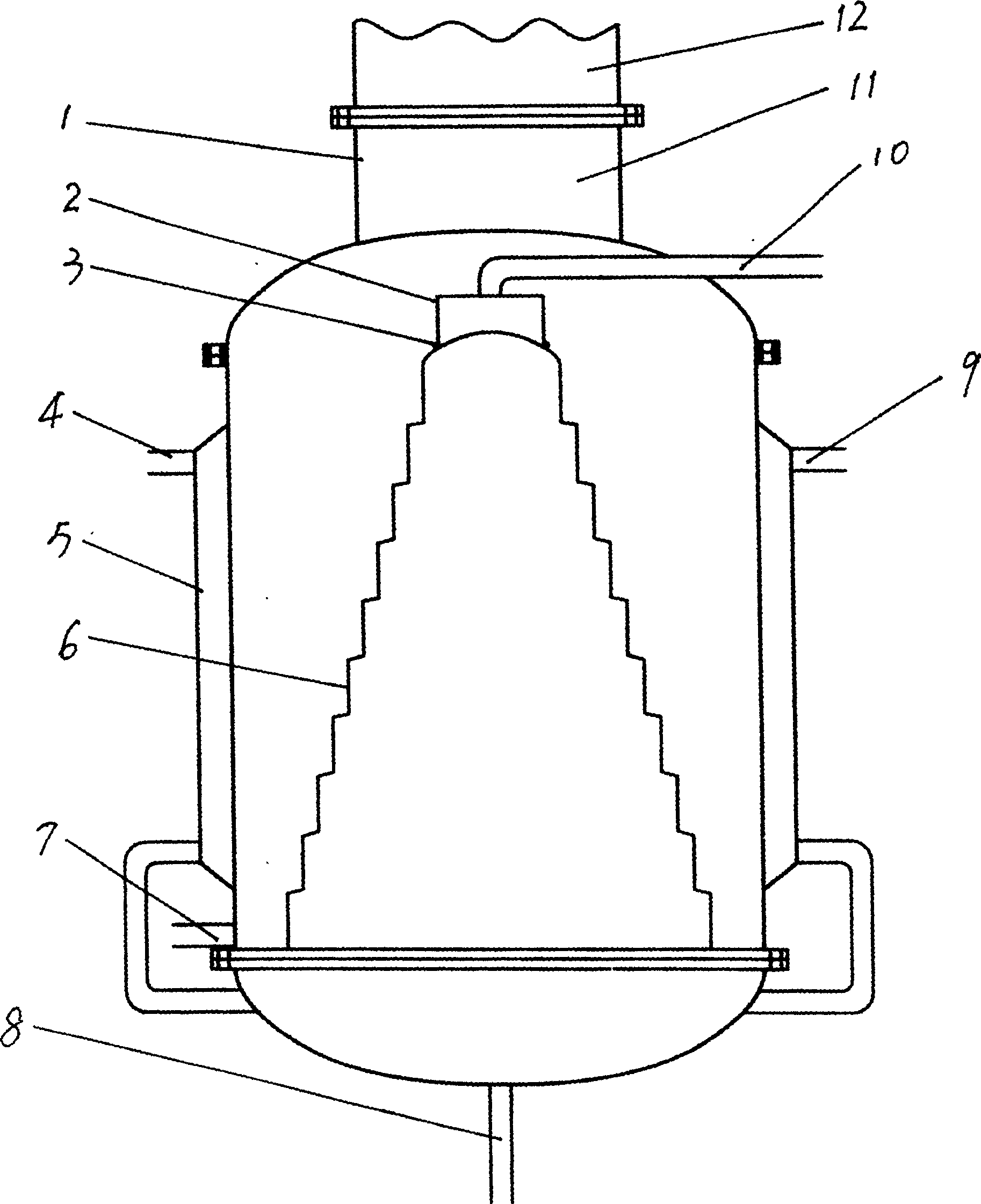 Vertical film flash distillation rectifying still for producing bio diesel fuel