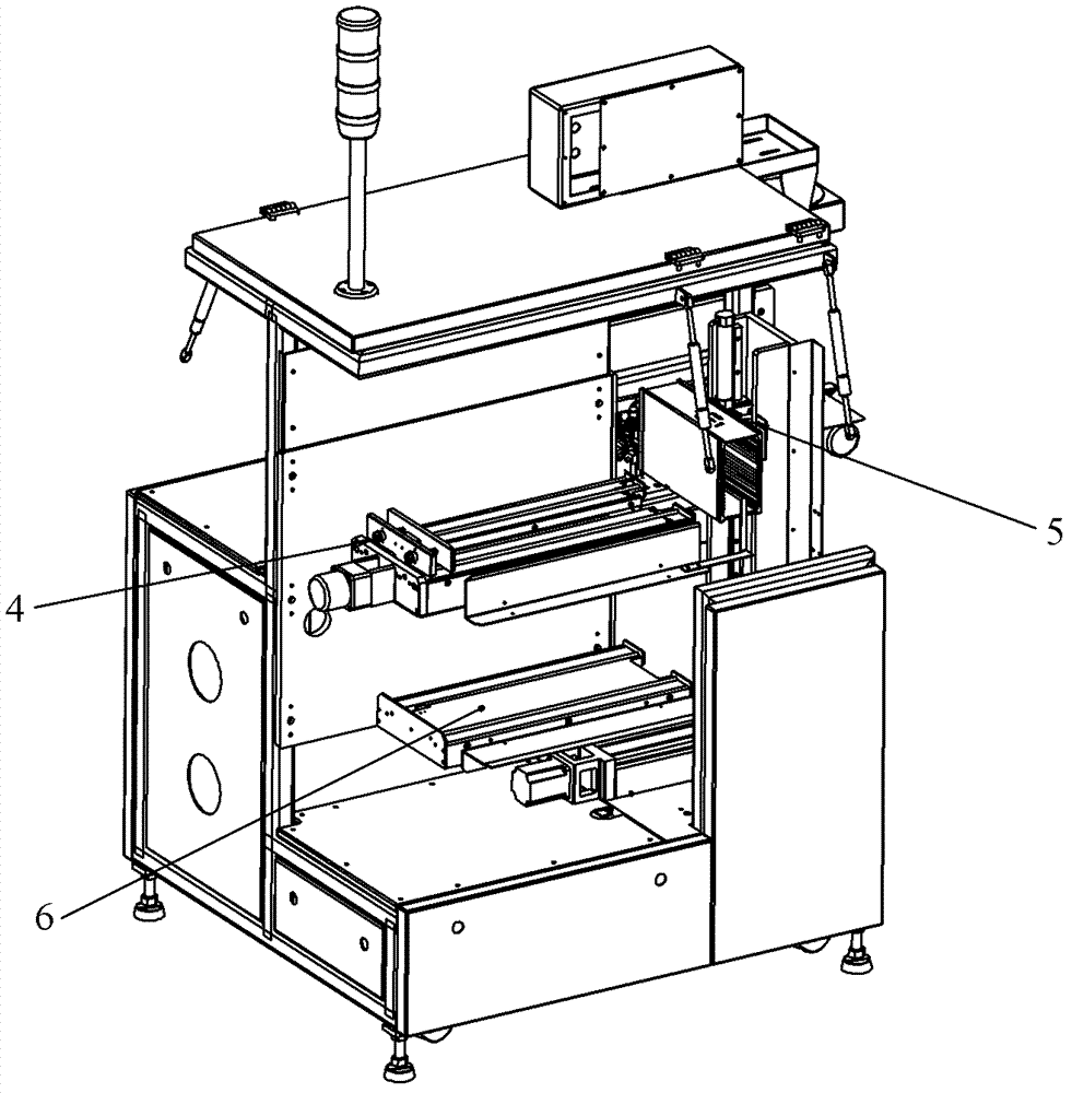 Automatic material collecting machine