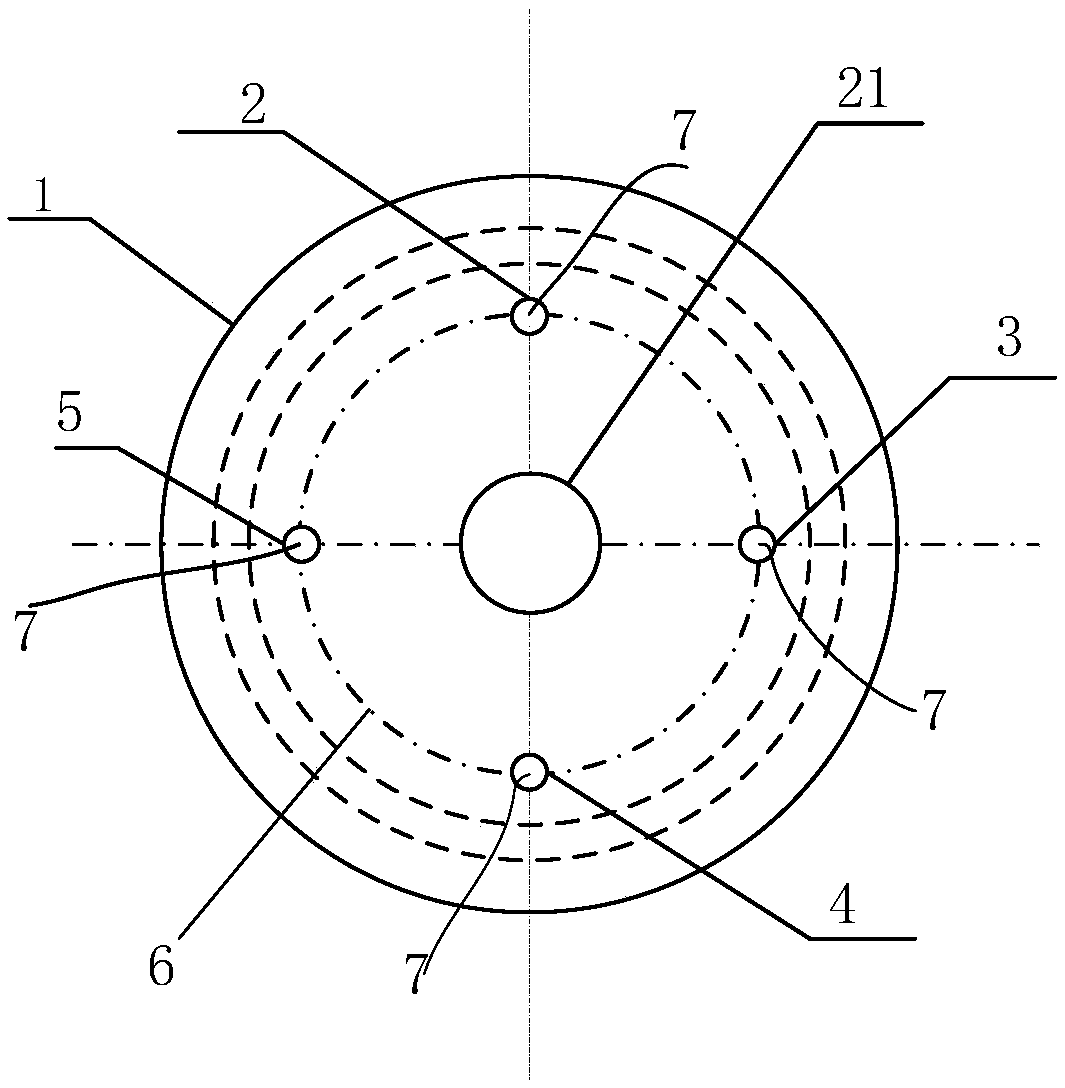 Off-axis fiber rotation connector