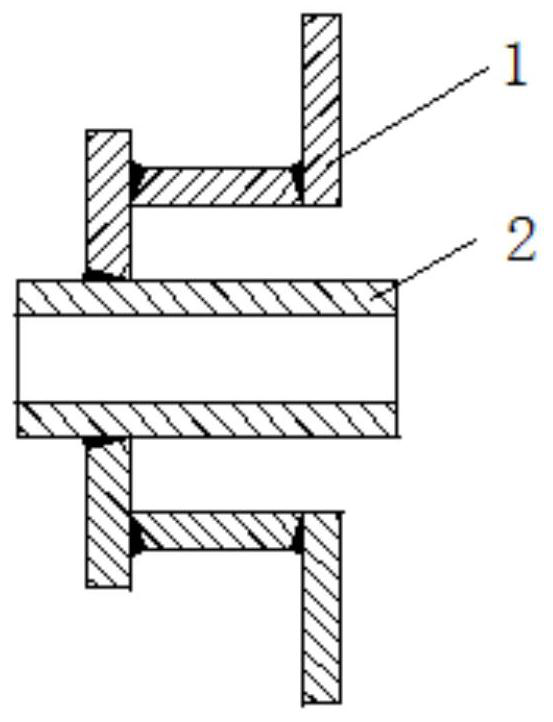 Recycling system for continuously discharging fluid into surface type condenser