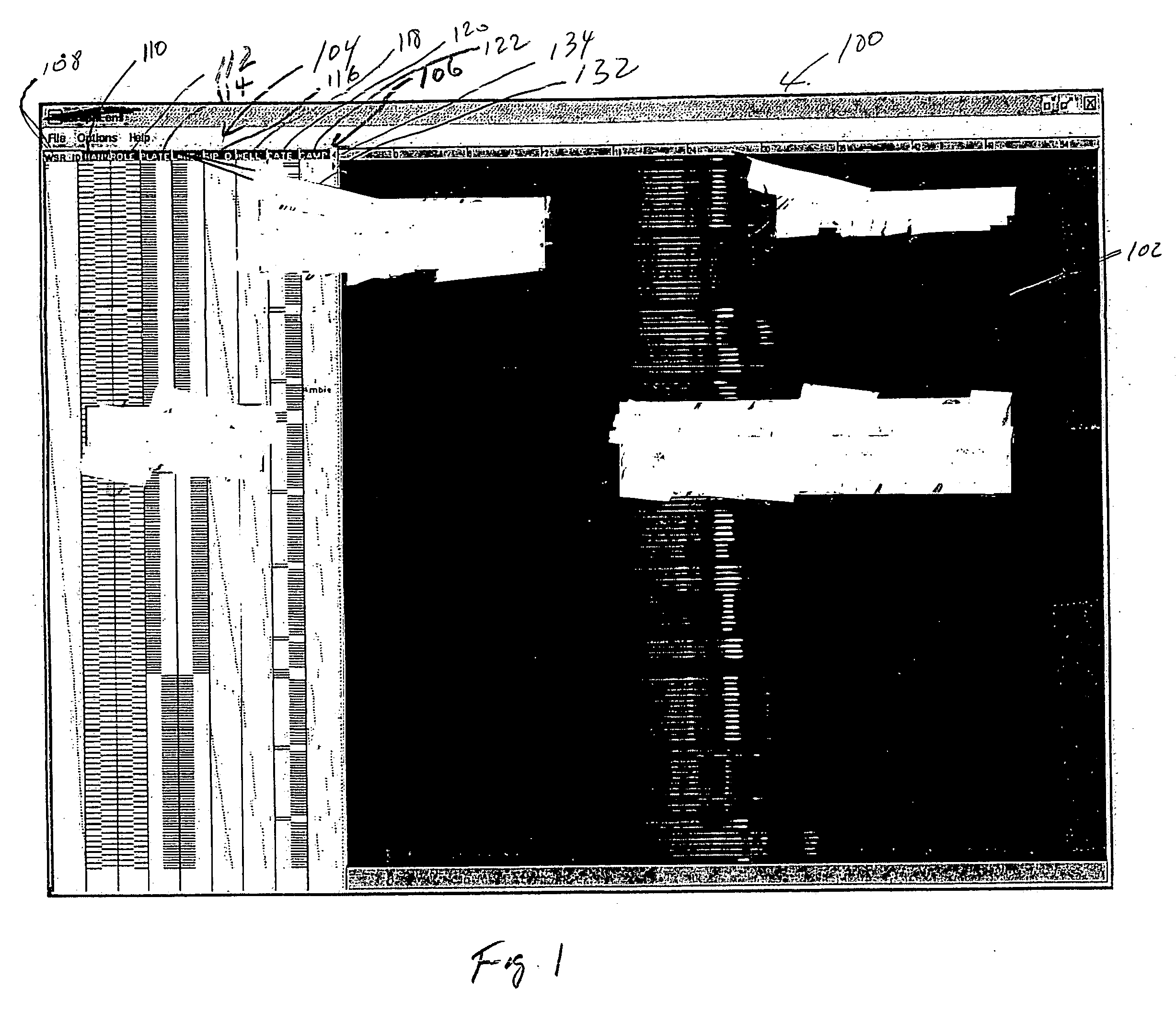 Focus plus context viewing and manipulation of large collections of graphs