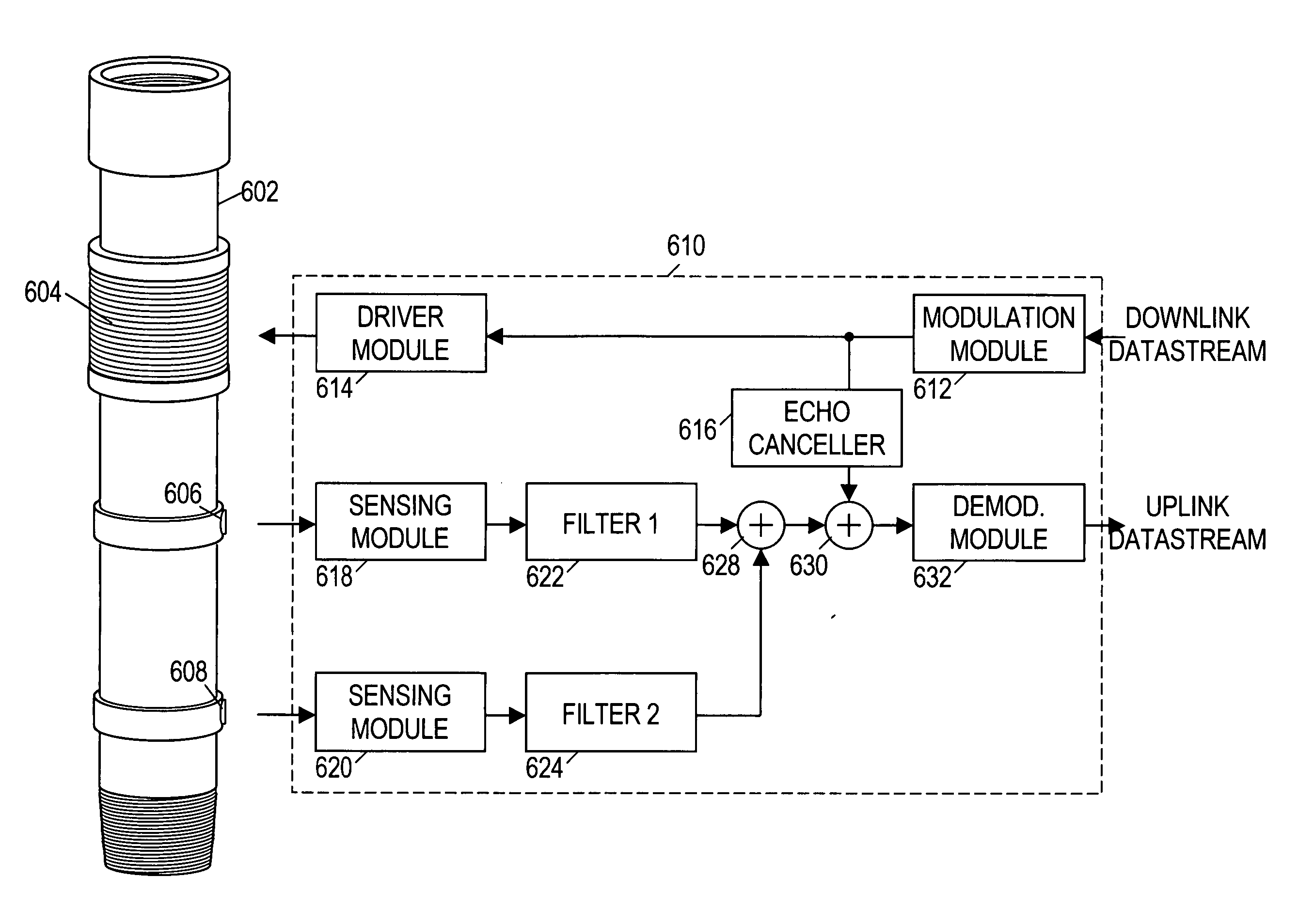 Directional acoustic telemetry receiver