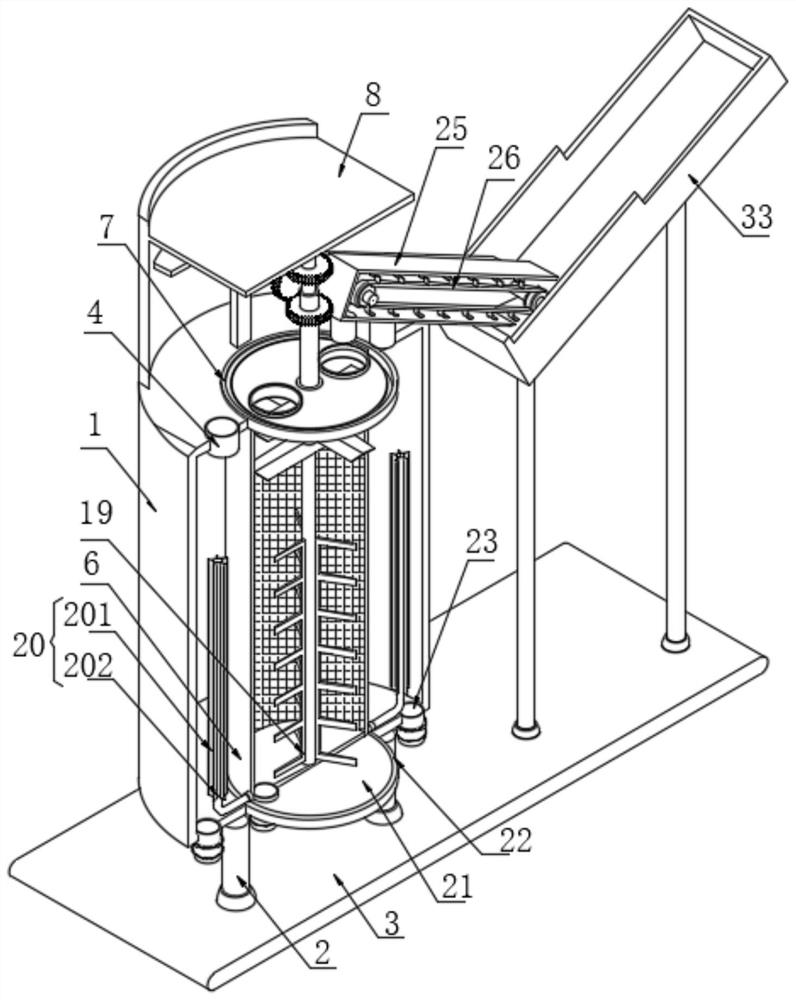 Hair cystine extraction equipment and process with impurity removal function