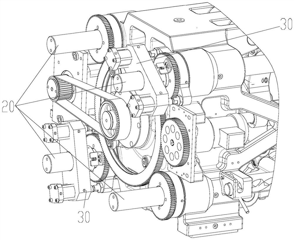 Mold adjusting mechanism and injection molding machine having the same