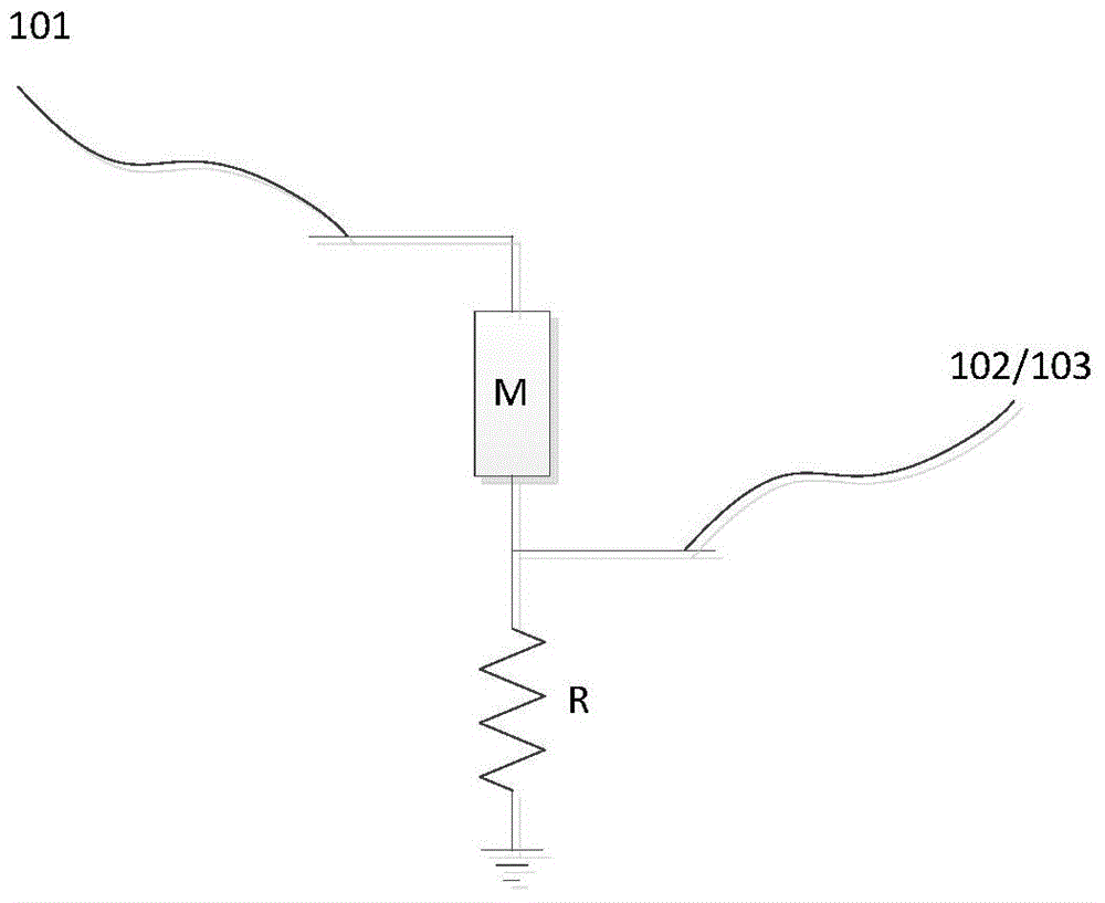 Circuit for realizing multi-layer identification based on memory resistor and control method of circuit