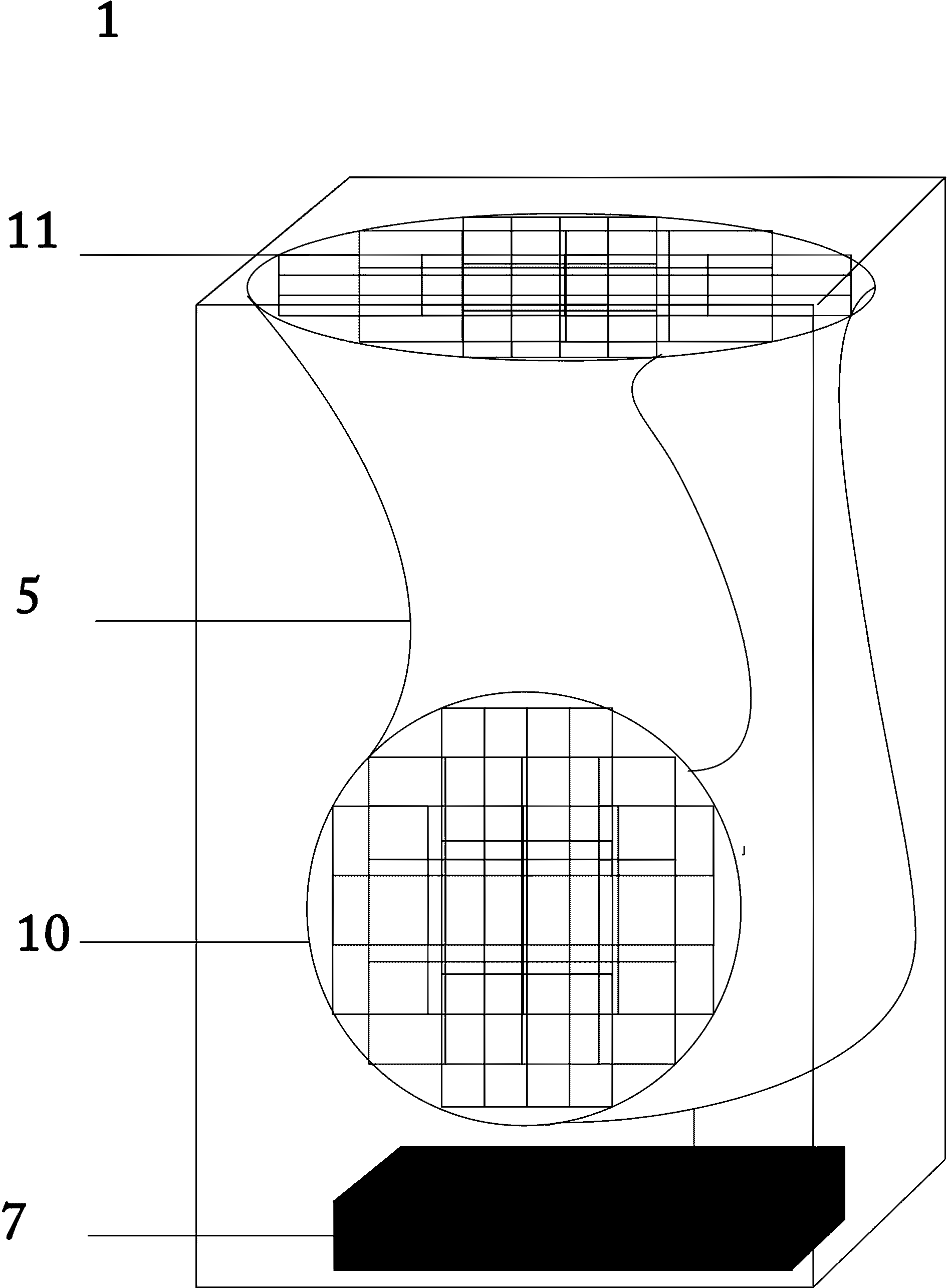 Air ion filtering device
