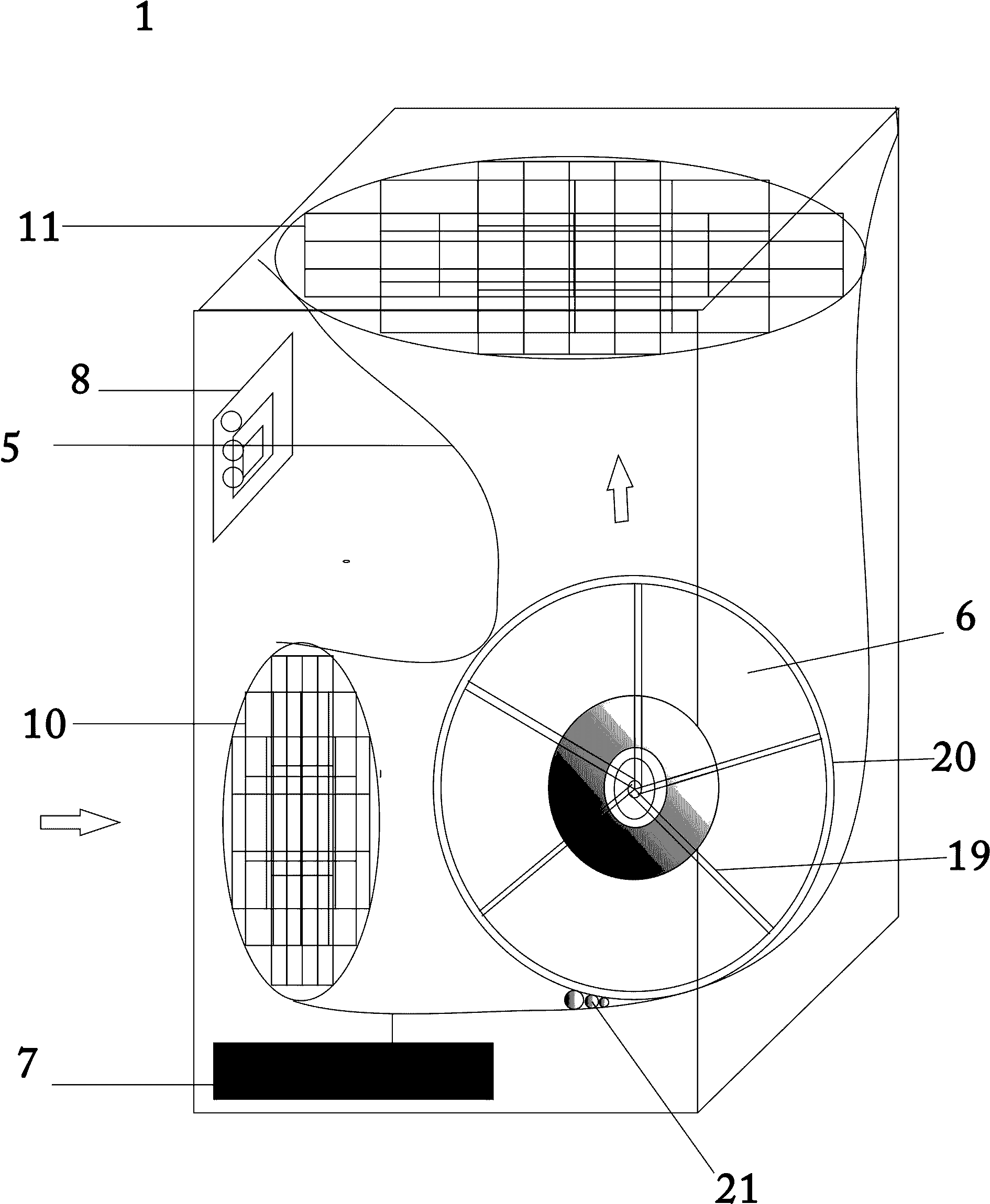 Air ion filtering device