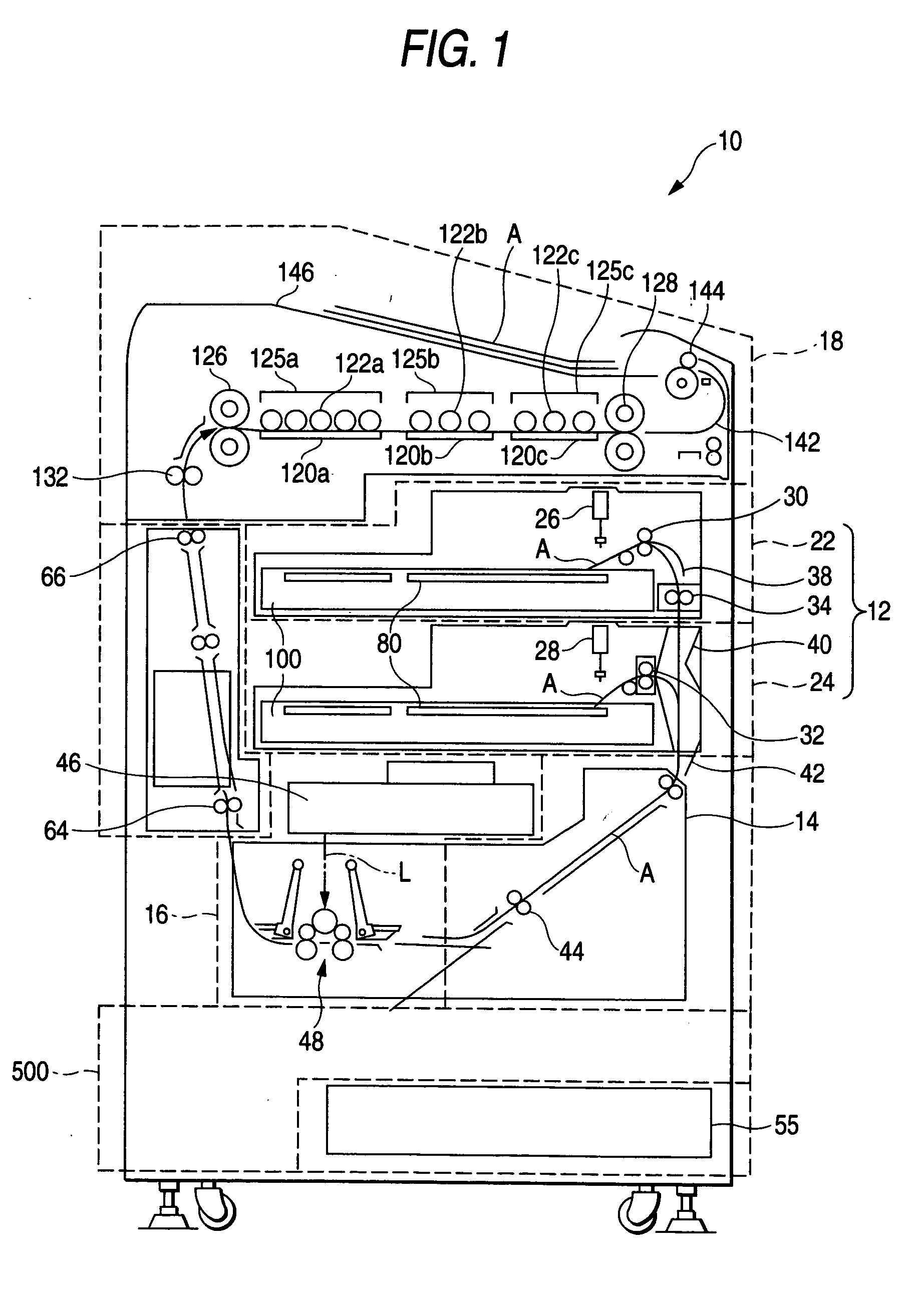 Image formation on heat-developable light-sensitive material and image forming apparatus