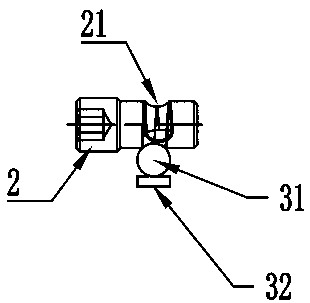 Radial run-out adjusting device and knife handle