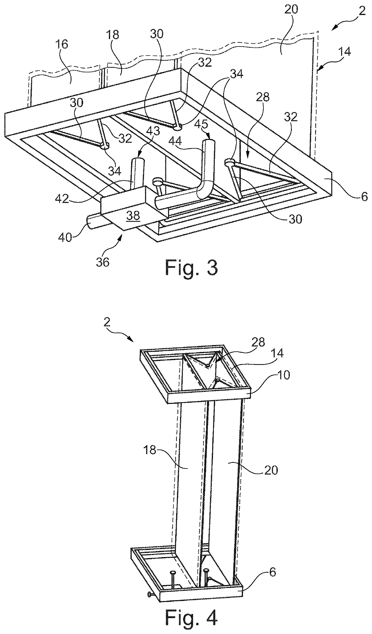 Waste compaction system for a vehicle and cabin monument with such a waste compaction system