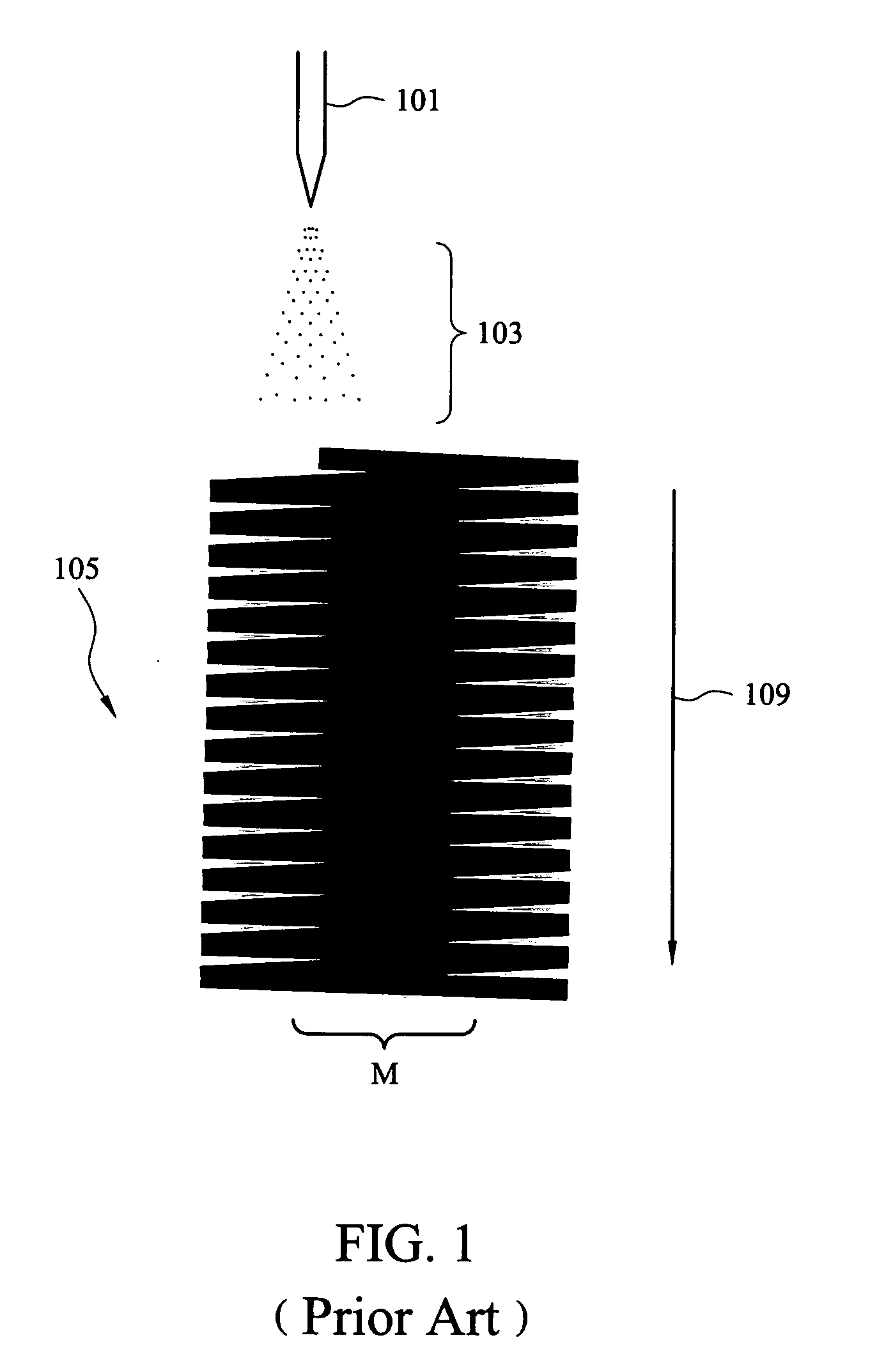Apparatus and method for manufacturing polymeric fibrils