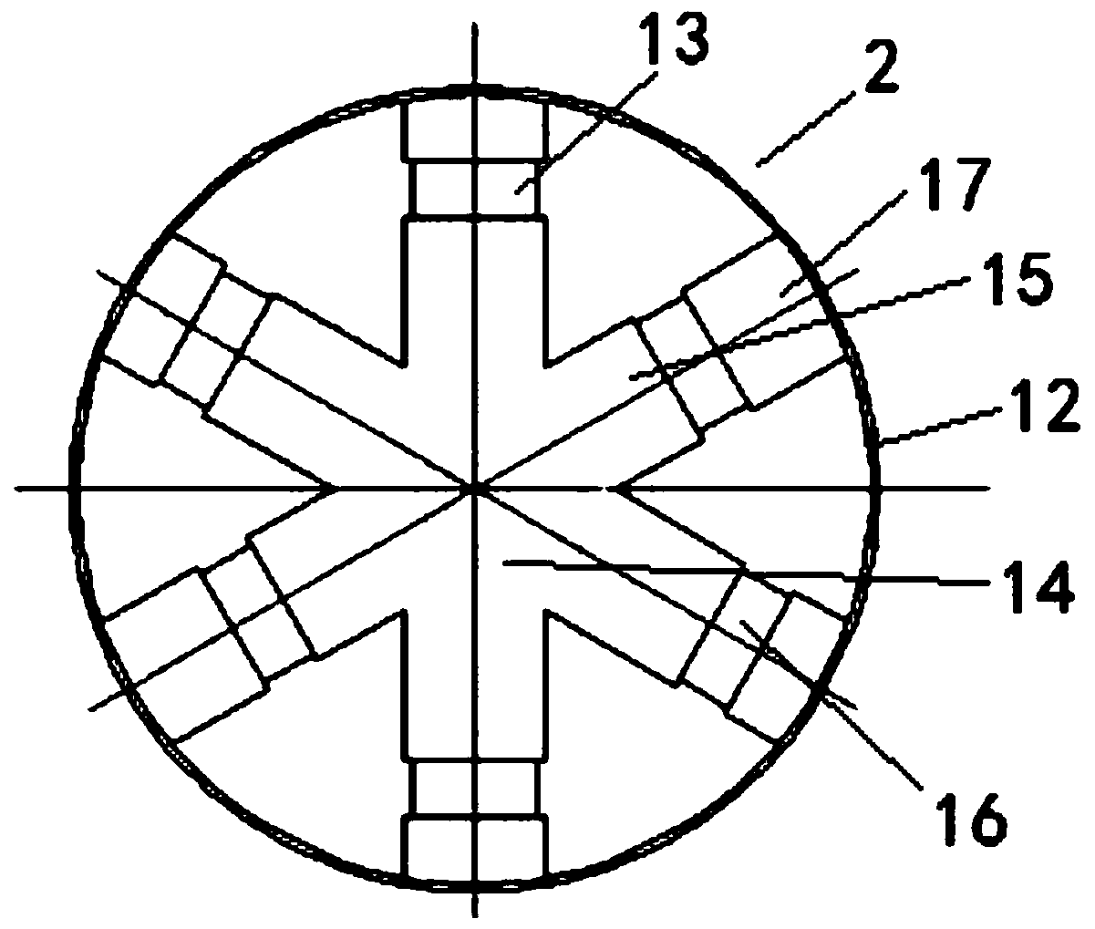 Shield underground butt-jointing structure and construction method