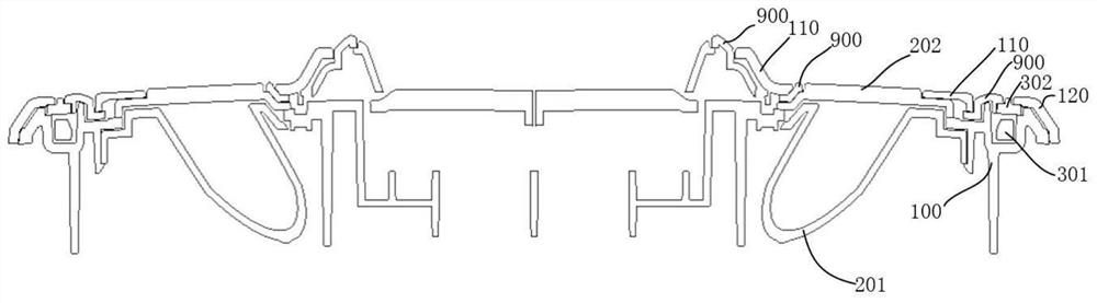 A kind of automobile head lamp and its assembly structure and the assembly method of the assembly structure