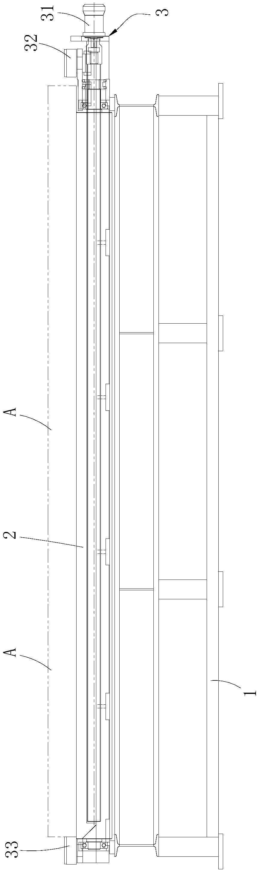 Condenser tube array saw cutting unit and sawing method thereof