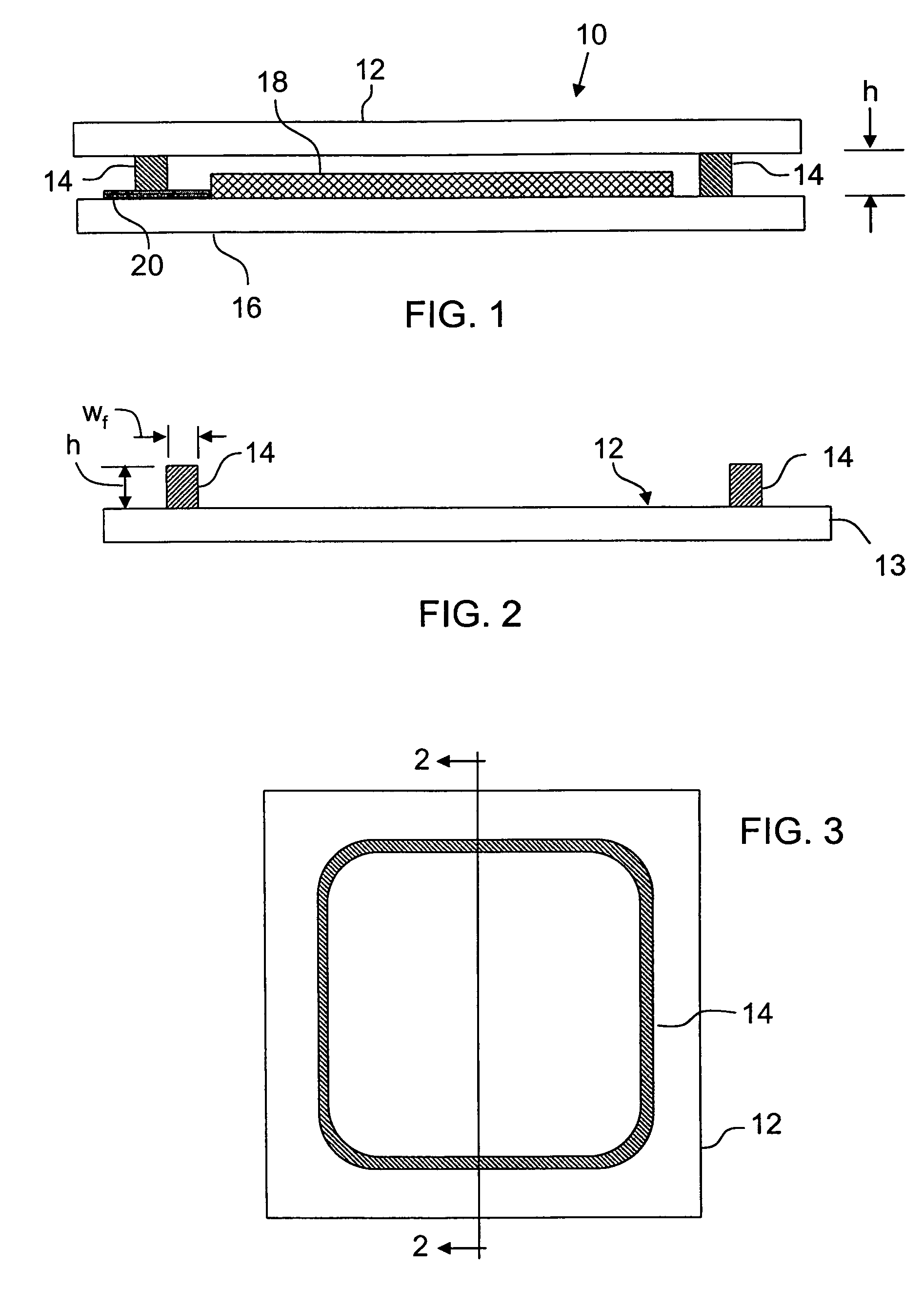 Method of encapsulating a display element with frit wall and laser beam