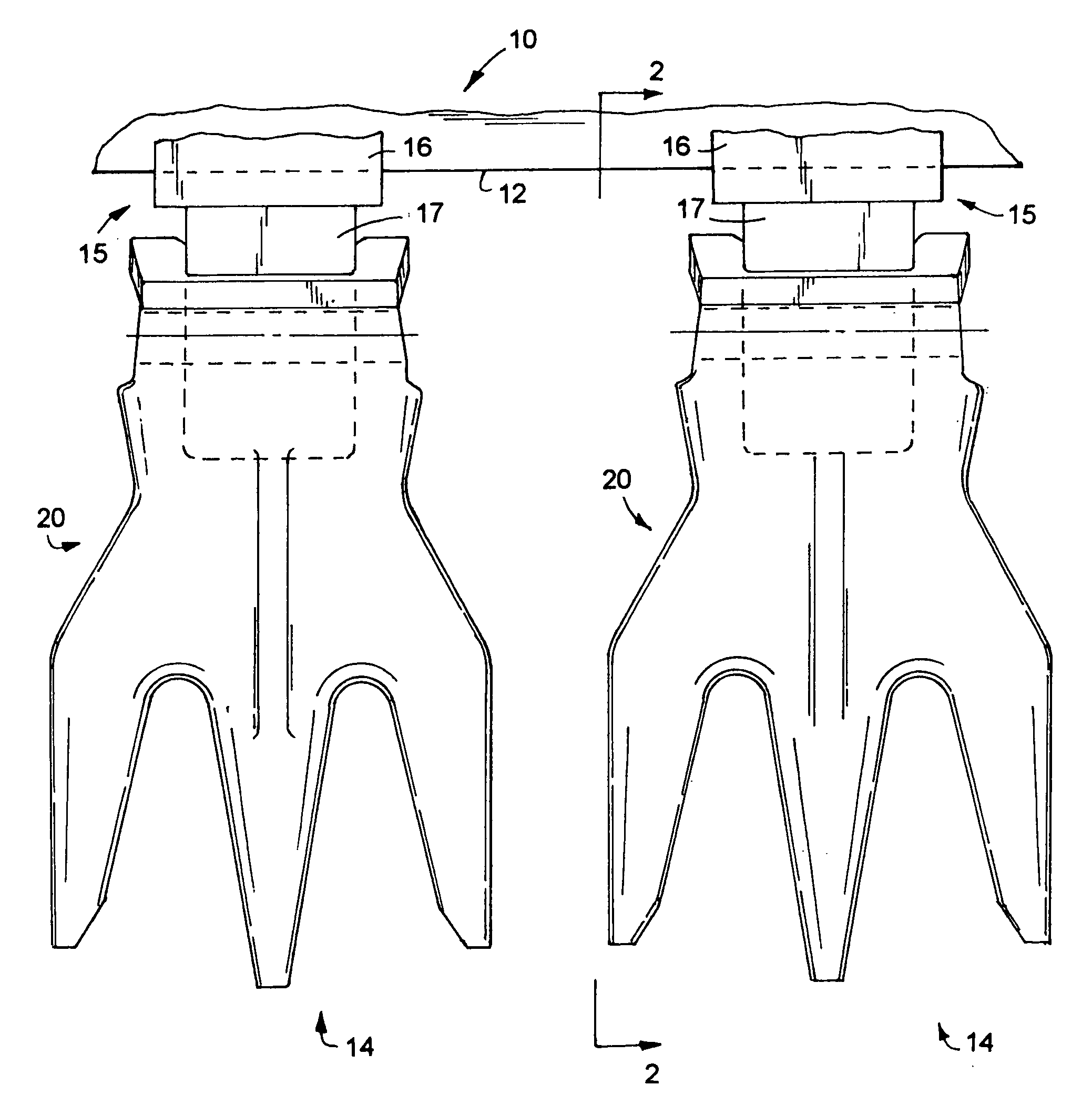 Ground engaging digging tooth