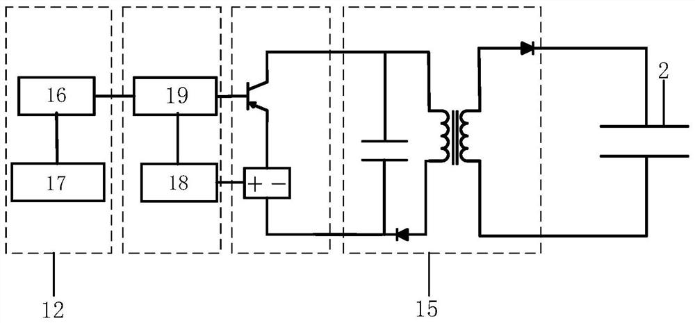 A wireless control robot and control method based on dielectric elastic body