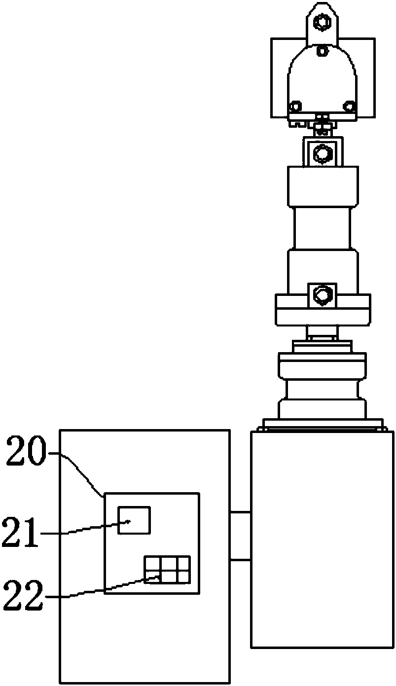 Industrial operational six-degree-of-freedom series robot